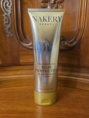 Nakery Beauty Diamond Glow Blur Perfector With Diamond Peptides + Pearls, 6.76oz